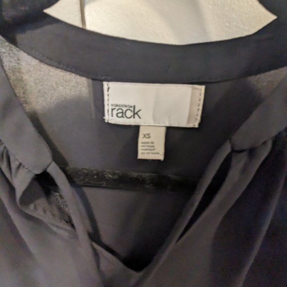 Nordstrom Rack Black Blouse - Picture 3 of 3